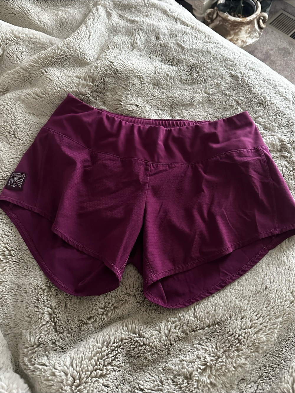 Oiselle Roga Shorts Purple Running Athletic Shorts Women’s Size 10